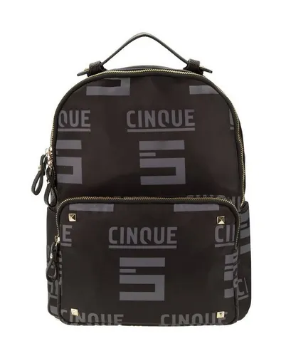 Cinque Rucksack II Nero - Stylischer Rucksack für Damen, mit geräumigem Hauptfach und praktischem Design für Alltag und Freizeit.