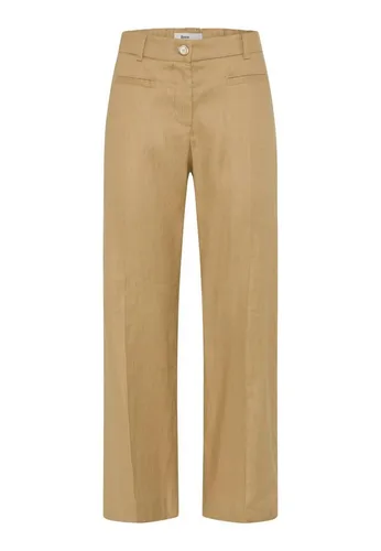 Brax Damen Culotte Style MAINE S GOLDEN BEIGE, Größe 48 - Stilvolle Culotte im Wide Leg Design aus hochwertigem Leinen, ideal für legere Anlässe und angenehmen Tragekomfort.