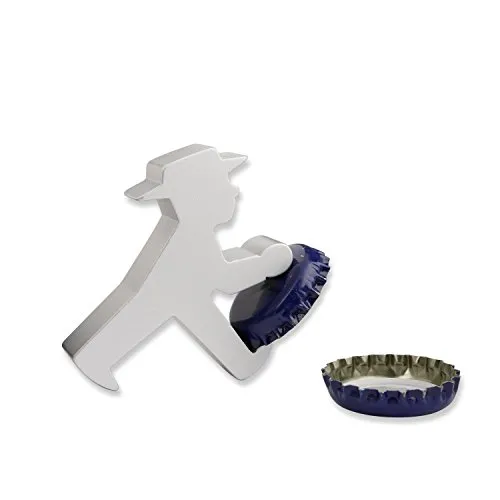 AMPELMANN Flaschenöffner in silber von AMPELMANN