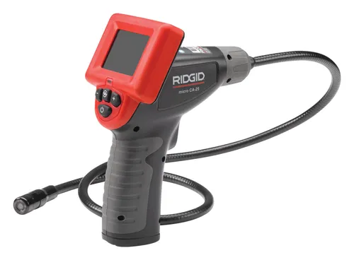 Ridgid Inspektionskamera micro CA-25 - 40043 - Bohrmaschinen – Kompakte Inspektionskamera mit flexiblem Kamerakopf für präzise Inspektionen in schwer zugänglichen Bereichen.