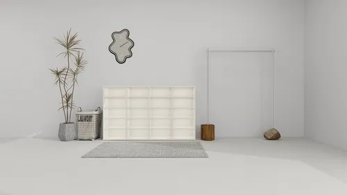 CHILLROI Schuhschrank L - Weiß, 20 Fächer für bis zu 20 Paar Schuhe - Schuhschrank L, ca. B. 92 x H. 67 x T. 33 cm - Weiß. Praktisches Raumwunder mit 20 geräumigen Fächern für Ordnung und Stil im Flur.