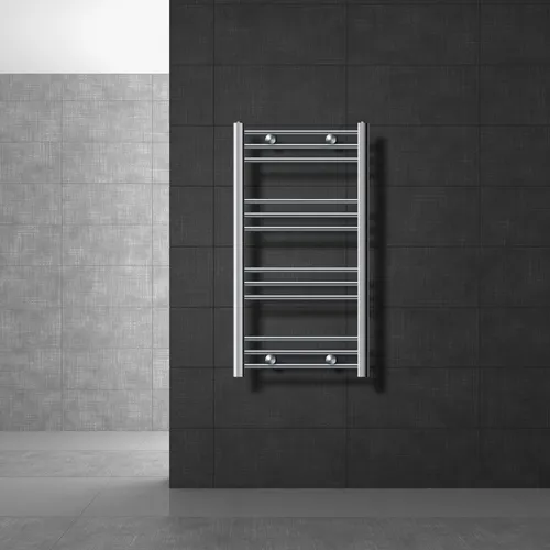 LuxeBath Badheizkörper 500 x 800 mm in silber von LuxeBath