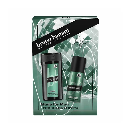 Produktbild Bruno Banani Geschenkpackung Made for Man Deo 150ml Shower Gel 250 ml