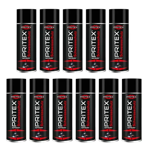 Schweißschutz Spray 11x400 ml Trennspray Silikonfrei Schweißspray