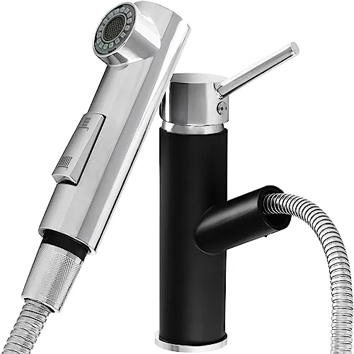 gospo Küchenarmatur, Einhebel Armatur in Schwarz