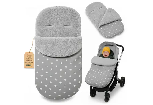 Totsy Baby Winterfußsack für Kinderwagen und Buggy 90x45 cm