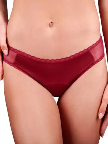 Taynie Lady Ultra stark Periodenunterwäsche - Panties & Hipsters für Damen, ersetzt bis zu 6 Tampons und bietet bis zu 12 Stunden Schutz mit waschbaren, nachhaltigen Materialien.