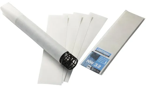 Vlies Filtermanschetten Cintropur Filtervlies NW32 300µ NYLON auswaschbar 5Stück