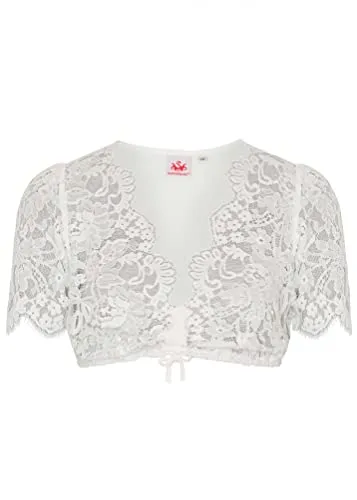 Spieth & Wensky - Damen Dirndlbluse, Pakuna (351911-1336), Größe:42, Farbe:Creme (2142)