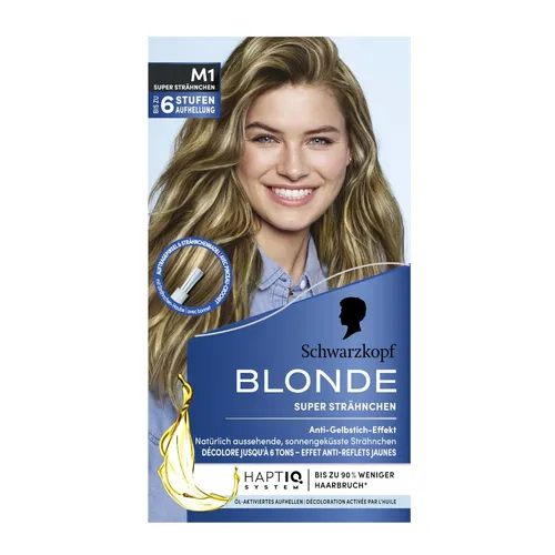 Schwarzkopf BLONDE Strähnchen M1 Super Strähnchen Packung 103ml