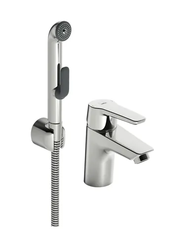 WASCHBECKEN-Wasserhahn BIDETTA 3912F SAGA - Bidet-Armaturen mit einfacher Installation und innovativer Technologie zur Reduzierung des Wasserverbrauchs ohne Komfortverlust.