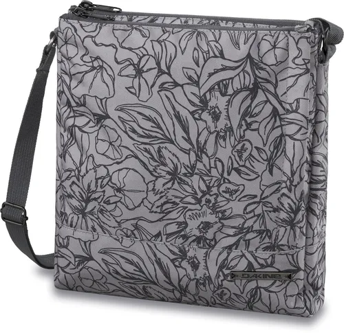 Dakine Unisex Jordy Crossbody, Poppy Griffin - Stylische Umhängetasche mit gepolsterter Tablet-Tasche, ideal für den Alltag. Zwei Fächer mit Reißverschluss und verstellbarer Schultergurt für optimalen Komfort.