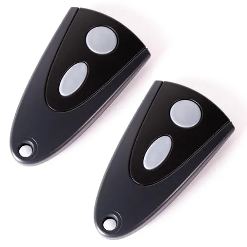 Novoferm 2 x Novoferm Tormatic Novotron 502 2 Fernbedienung 433 MHz Funksender Keeloq Fernbedienung für Garagentoröffner