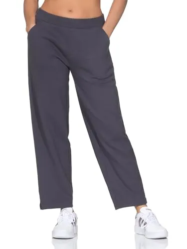 Elbsand Piku Damen Sweathose, Pants knöchellange Hose, Bund mit integriertem Gummi, gerade geschnitten