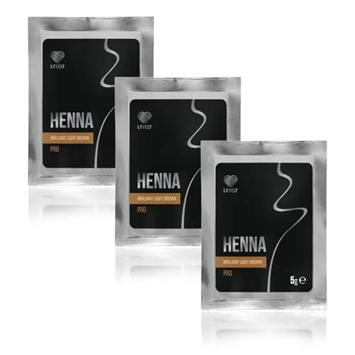 LOVELY Henna Augenbrauenfarbe Brilliant Light Brown 5g