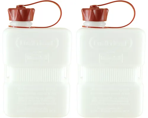 2x FuelFriend®-PLUS CLEAR 1,0L Benzinkanister Reservekanister Motorrad Roller