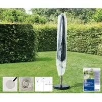 Boni-shop Gartenschirm Schutzhülle Transparent Ø200-400cm 30x193cm Abdeckung