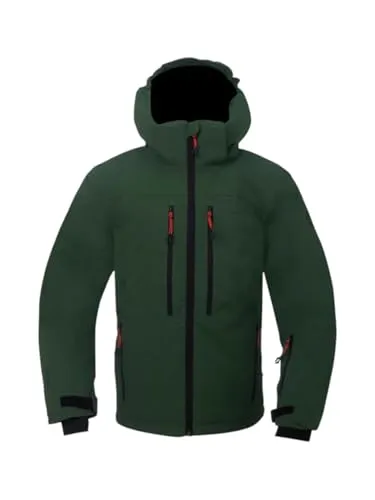 of Sweden Avan Damen Skijacke mit Kapuze 15K/15K Membran, ALTO Wool Fütterung & PFC-frei. Leicht, funktional & nachhaltig für Skitage mit Stil. - M 2117