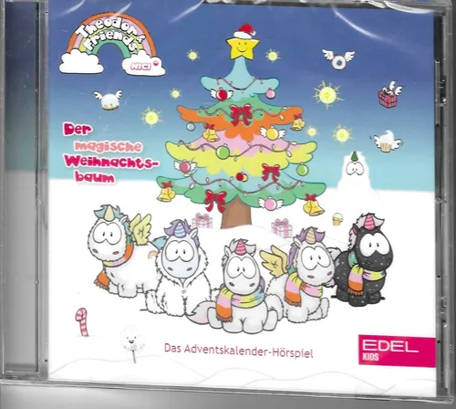 CD Theodor & Friends Der magische Weihnachtsbaum - Adventskalender Hörspiel NEU