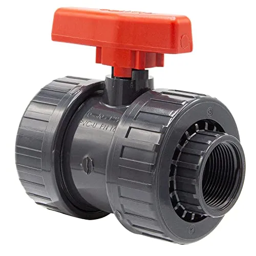 PVC-Kugelhahn mit Innengewinde I 1 1/4