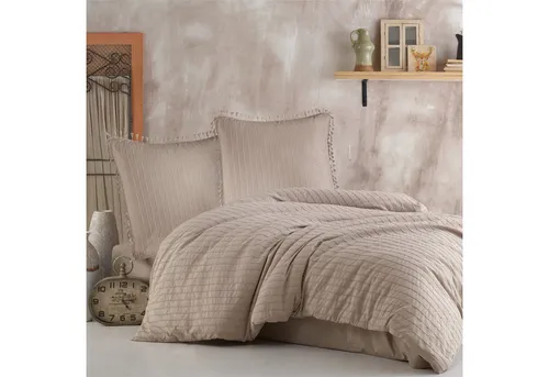 Nordqueen Estina Bettwäsche Set 100% Baumwolle - Bettwäsche-Set aus 100% Renforce Baumwolle in stilvollem V 3 Design, pflegeleicht und ideal für erholsame Nächte.