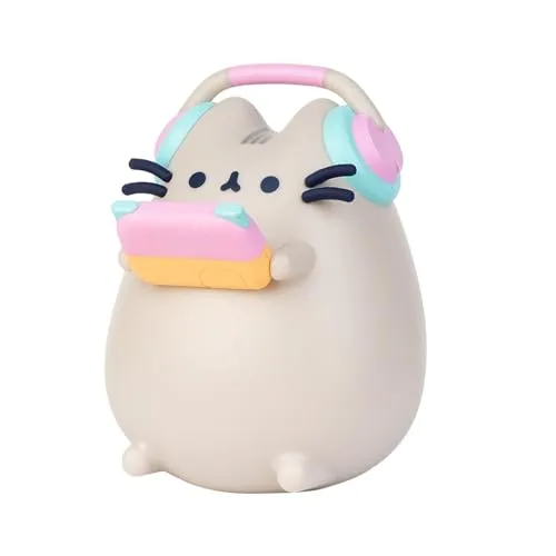 Grupo Erik Pusheen Nachtlampe - Kawaii Schreibtischlampe für Kinder - Kawaii Nachtlicht aus hochwertigen Materialien, ideal für Gamer-Setups oder als süßes Kinderlicht. USB-betrieben oder mit Batterien, perfekt als Geschenk!
