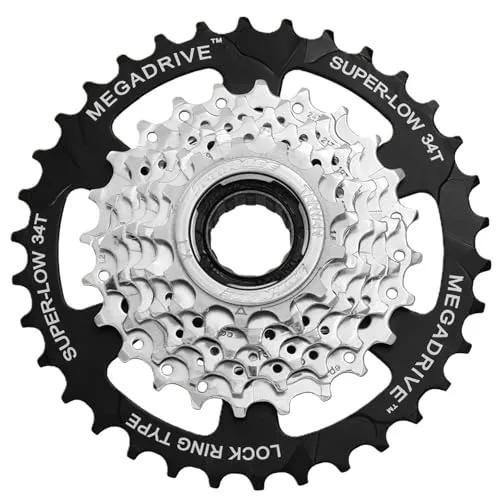 SunRace Sunrace Sturmey- Archer MFM4S 7CV Freewheel, zahntauglich, 7-Gang-Gewinde, verchromt