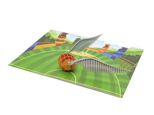 The Golden Snitch 3D Pop Up Karte Wizard Boy Fan Einzigartiges Geschenk für Sohn, Tochter, Freunde