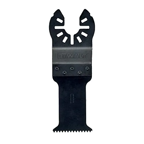 Dewalt 5er-Pack Multi-Tool BiM Sägeblatt DT20725 - Oszillierwerkzeug-Zubehör mit Bi-Metall Verzahnung für schnelle Schnitte in Holz, PVC und Gipskarton. Kompatibel mit DWE315, DCS355 und vielen anderen Marken.