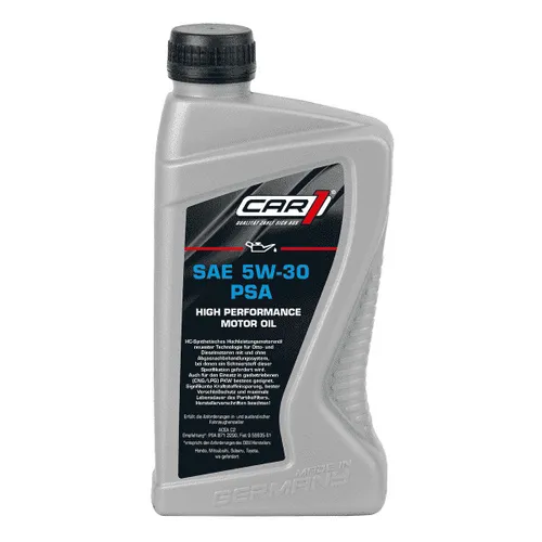 Motorenöl Motoröl SAE 5W-30 PSA 1 Liter ACEA: A5/B5/C Vollsynthetiköl B71 2290