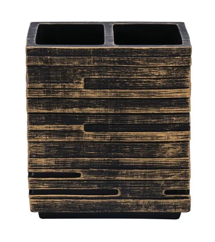 Ridder Badaccessoire-Set Zahnbürstenhalter Brick bronze