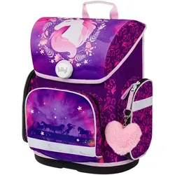 Baagl Ergonomischer Schulranzen Pferd für Mädchen