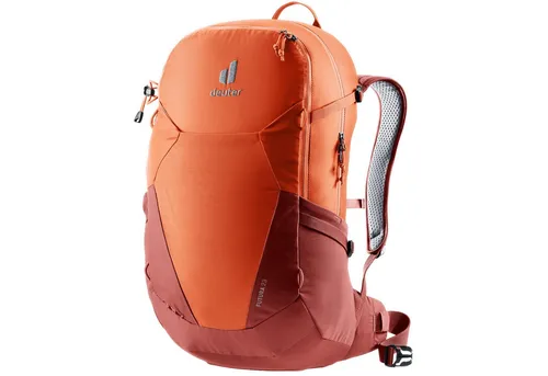 deuter Futura 23 Wanderrucksack - Perfekter Tragekomfort - Wanderrucksack mit 23 L, maximierte Belüftung durch Aircomfort Netzrücken-System und elastischem Federstahlrahmen für optimale Lastübertragung.
