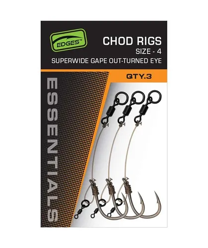 FOX Ready Rigs Edges SWOG Chod Rigs - 6 (x3)