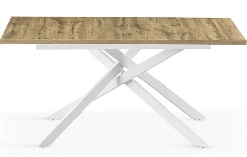 B&D home Esstisch BEA, Ausziehtisch 120-160cm für 4-6 Personen - Esstisch im modernen Industrial Design, ausziehbar von 120 auf 160 cm, ideal für gesellige Abende und elegante Einrichtung.