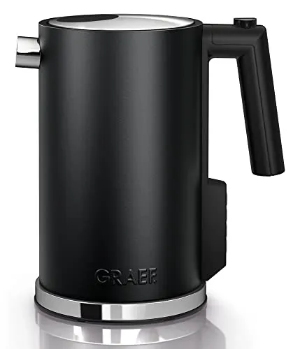 Graef WK 902 Wasserkocher - Hochwertiger Wasserkocher mit präziser Temperaturregelung, ideal für Teeliebhaber und schnelle Zubereitung von heißen Getränken.