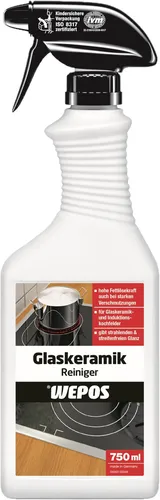 Wepos Glaskeramik Reiniger 750 ml