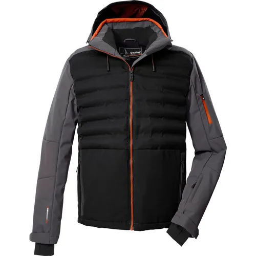 KILLTEC Herren Funktionsjacke KSW 72 MN SKI JCKT - Moderne Hybrid-Skijacke für Herren, winddicht und wasserabweisend mit 10.000 mm Wassersäule. Ideal für den Wintersport, aus recyceltem Material und PFAs-frei imprägniert.