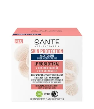 Sante Bio-Inca Inchi-Öl & Probiotika Schützend Nachtcreme 50 ml