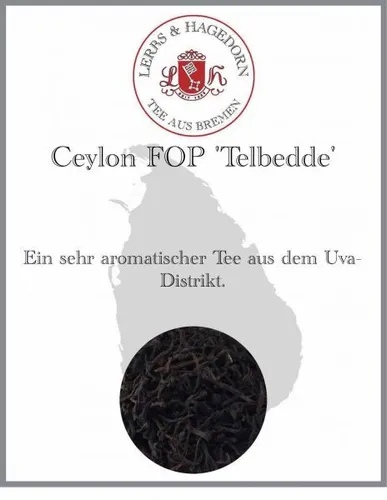 Black-Line Ceylon Tee FOP 'Telbedde' 250g
