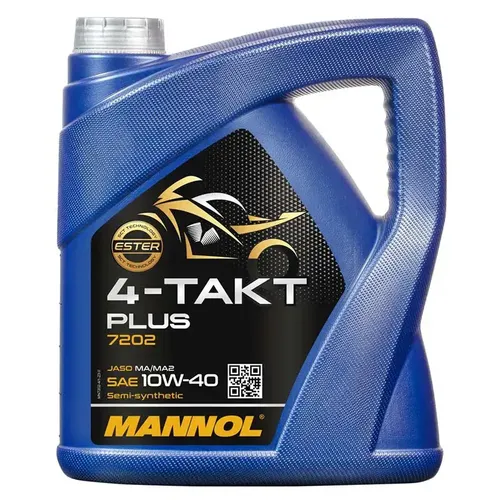 Mannol MN 4-Takt Plus 10W-40 4L in gelb von MANNOL