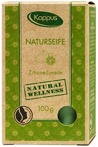 Produktbild Gel- und Seifenmarke Kappus-Modell-Natrue-Seife-Zitrone-Kalk