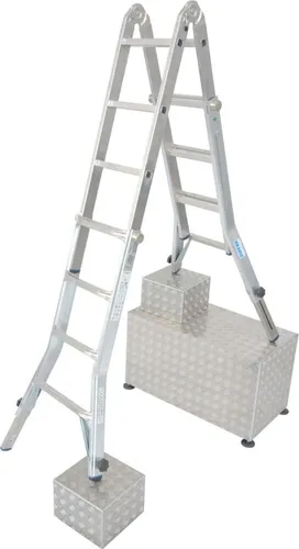 Krause Aluminium-Teleskopleiter STABILO 5 m von Krause