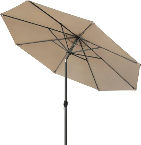 paramondo interpara Sonnenschirm 3,5 m rund, knickbar mit Kurbel - Der paramondo interpara Sonnenschirm bietet mit seinem 3,5 m Durchmesser und knickbarem Gestell optimalen Schatten für Balkon und Terrasse. Die praktische Kurbel ermöglicht ein einfaches Öffnen und Schließen.