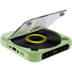 ZELURXX Tragbarer Bluetooth CD-Player – Ultraflach & Kompakt mit USB-C Schnellladung