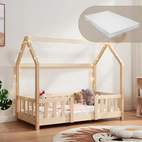 [en.casa] Kinderbett Sisimiut mit Matratze