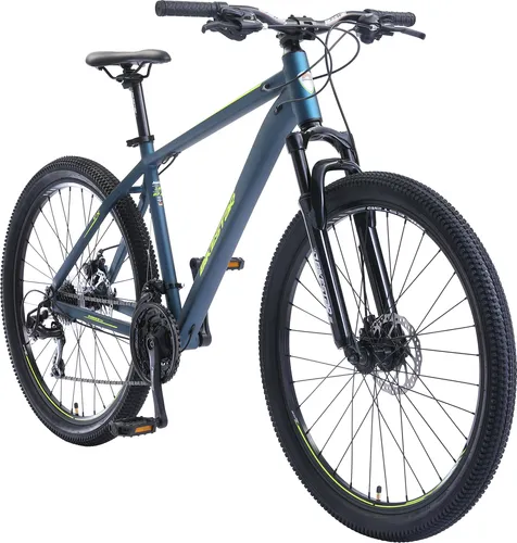 Mountainbike 27,5 Zoll mit 21 Gängen und Shimano Schaltwerk - Fahrrad mit leichtem Aluminiumrahmen, ideal für den täglichen Einsatz. Mit 21 Gängen und griffigen Scheibenbremsen für optimale Kontrolle und Fahrvergnügen.
