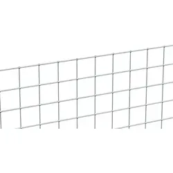 Alberts 614492 Schweißgitter | Verzinktes Stahlgitter in verschiedenen Höhen und Farben - Abzüge, Gitter & Belüftungen - Hochwertiges, verzinktes Schweißgitter mit 19x19 mm Maschen für optimale Stabilität und Langlebigkeit, ideal für kreative Bauprojekte.