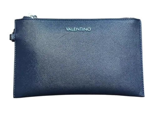 VALENTINO Marnier Pouch Utensilientasche Blu in blau von Valentino