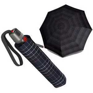 T.200 Medium Duomatic - Stabilster Taschenschirm mit Oeko Tex Zertifikat - Taschenschirm mit Duomatic-Funktion für einfaches Öffnen und Schließen. Windkanal getestet bis 150 km/h, ideal für alle Wetterbedingungen und perfekt für den täglichen Gebrauch.